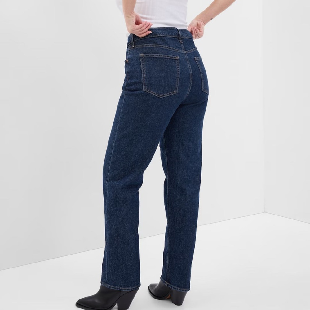 GAP High Rise Cheeky Straight Jeans 26 RS